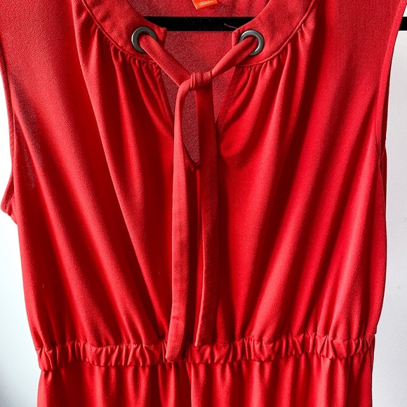 Red Joe Fresh summer dress size large - Picture 4 of 4